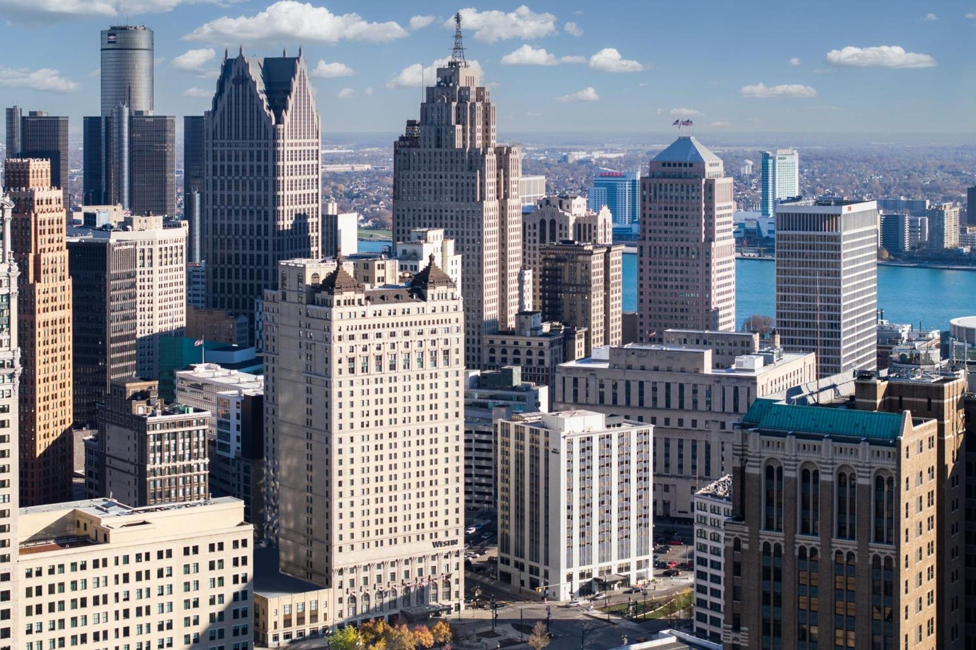 The Westin Book Cadillac Detroit Exteriör bild